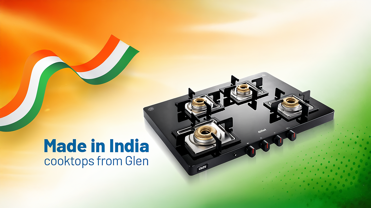 Made in India Cooktops by Glen – Quality Meets Innovation