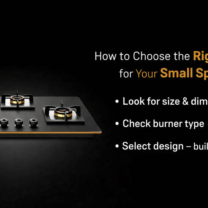How to Choose the Right Hob for Your Small Space?