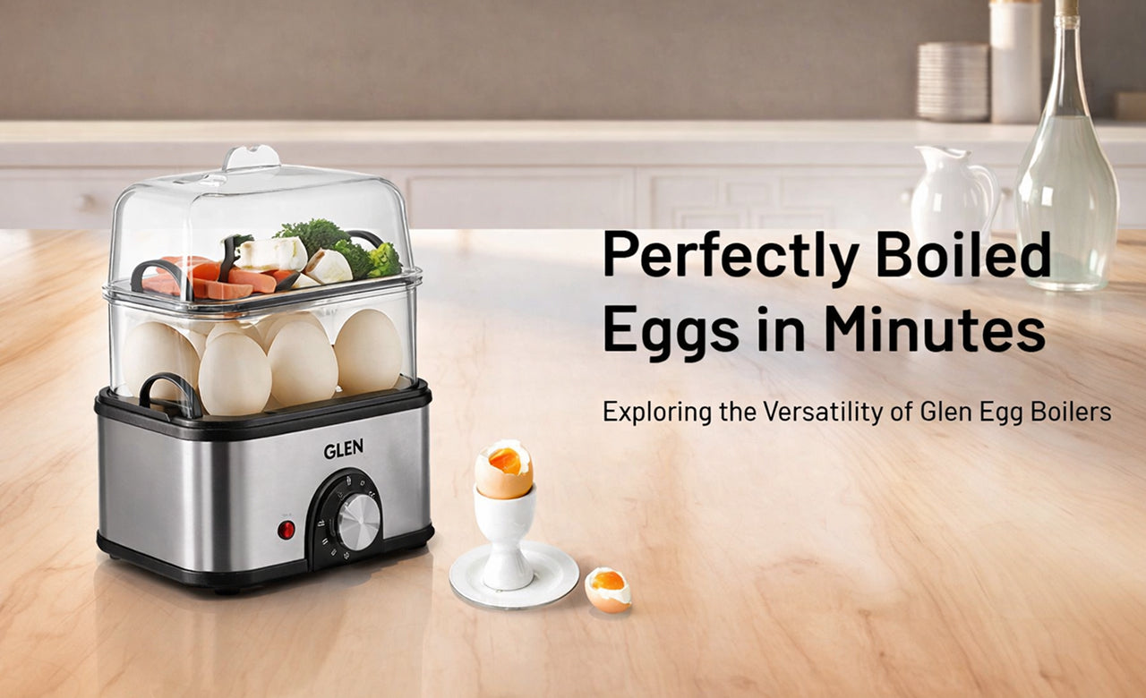 Perfectly Boiled Eggs in Minutes: Exploring the Versatility of Glen Egg Boilers