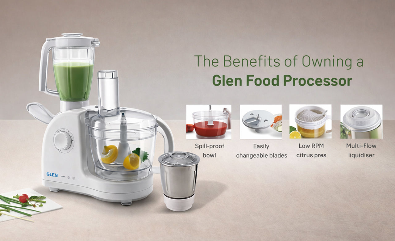 The Benefits of Owning a Glen Food Processor: A Kitchen Revolution