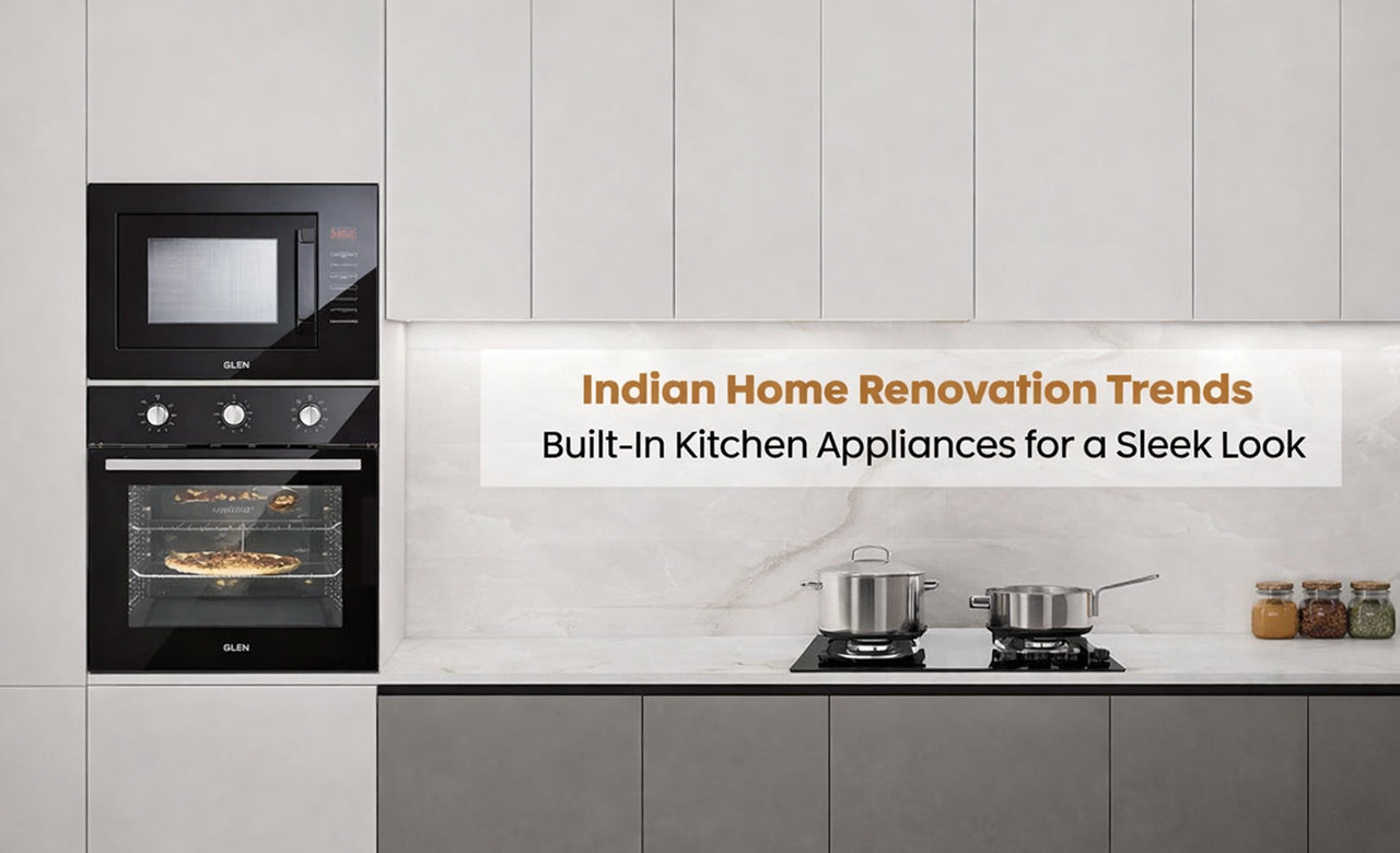 Indian Home Renovation Trends: Built-In Kitchen Appliances for a Sleek Look