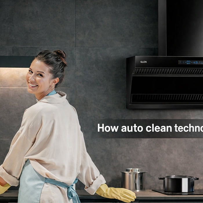 How Auto-Clean Technology Works in Kitchen Chimneys?