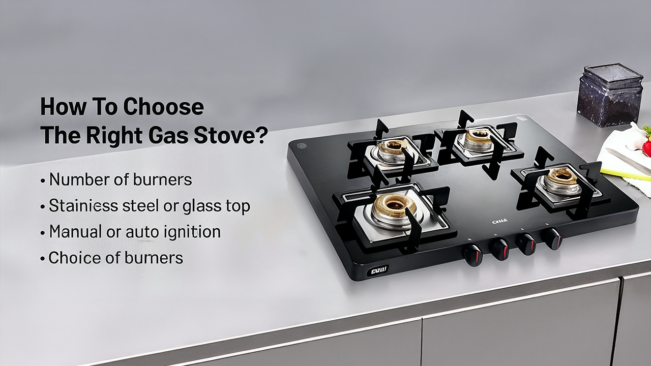 How to Choose the Right Gas Stove for Your Kitchen