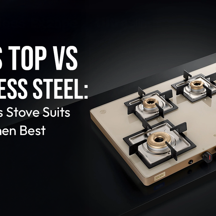Glass Top vs Stainless Steel