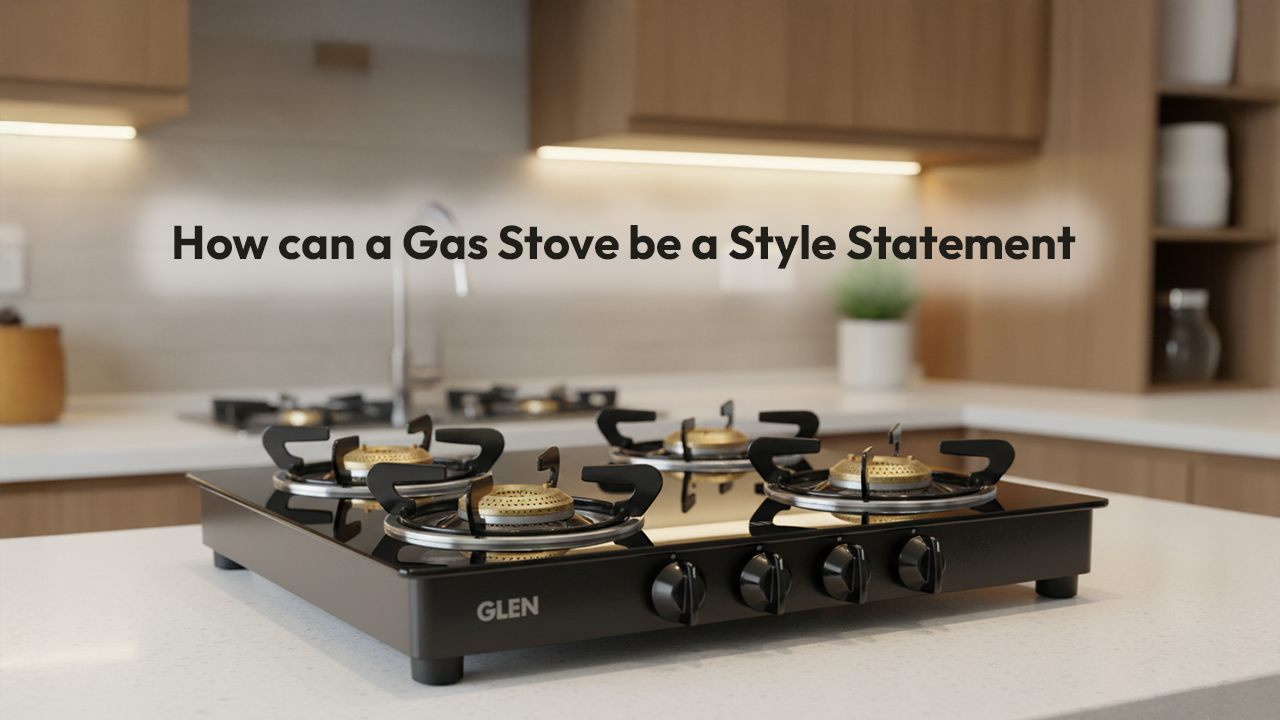 How can a Gas Stove be a Style Statement