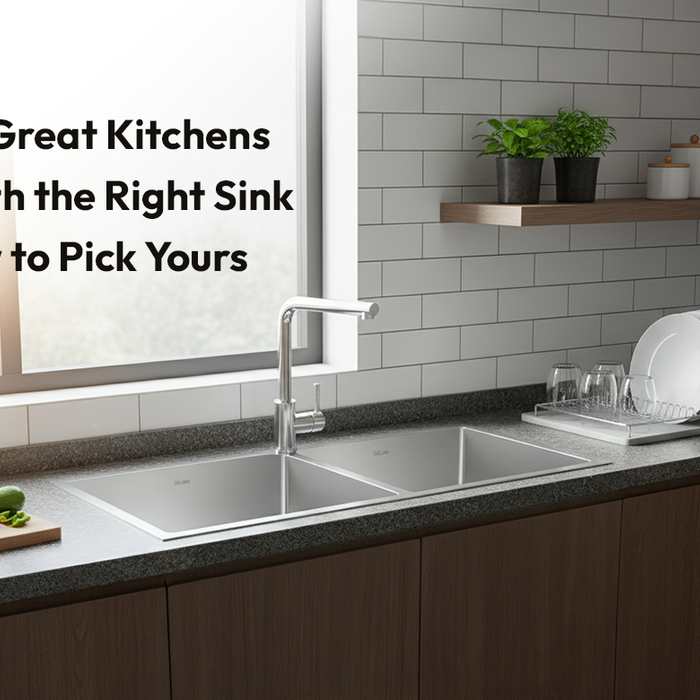 Why all Great Kitchens Start with the Right Sink and How to Pick Yours