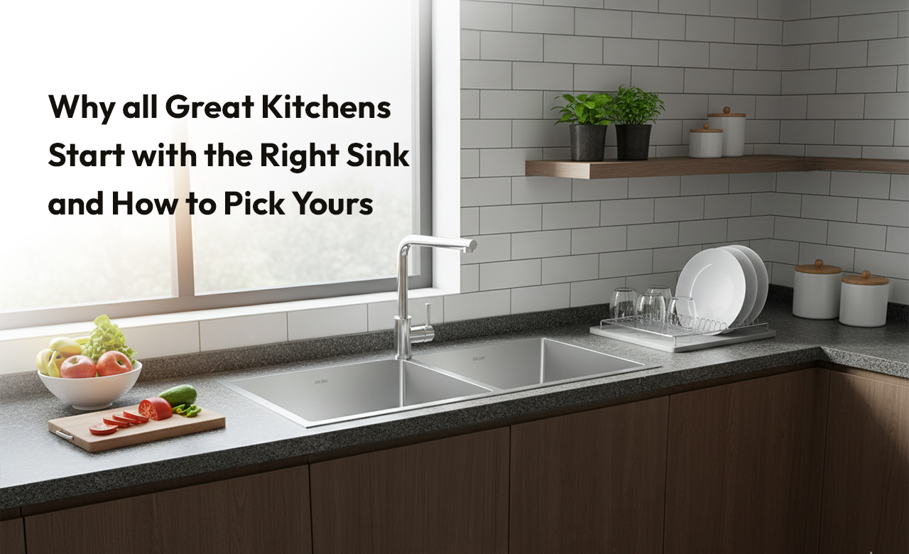 Why all Great Kitchens Start with the Right Sink and How to Pick Yours