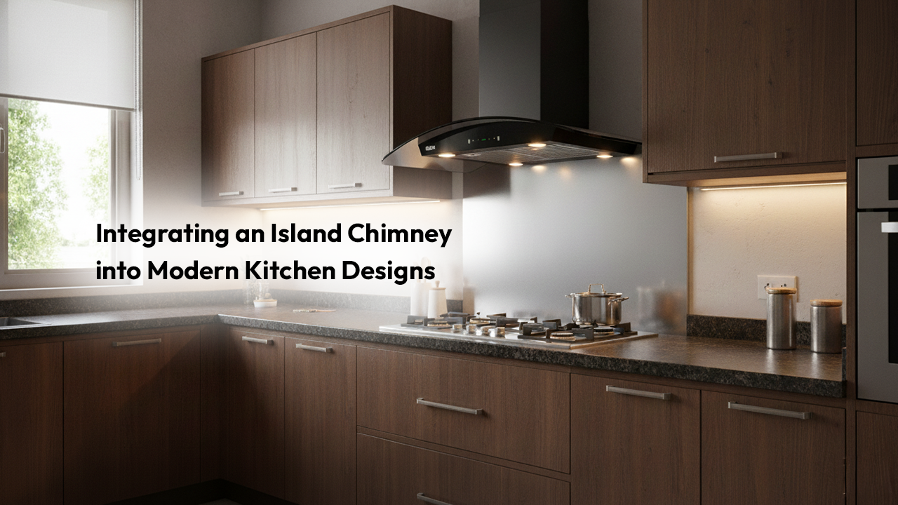 Integrating an Island Chimney into Modern Kitchen Designs