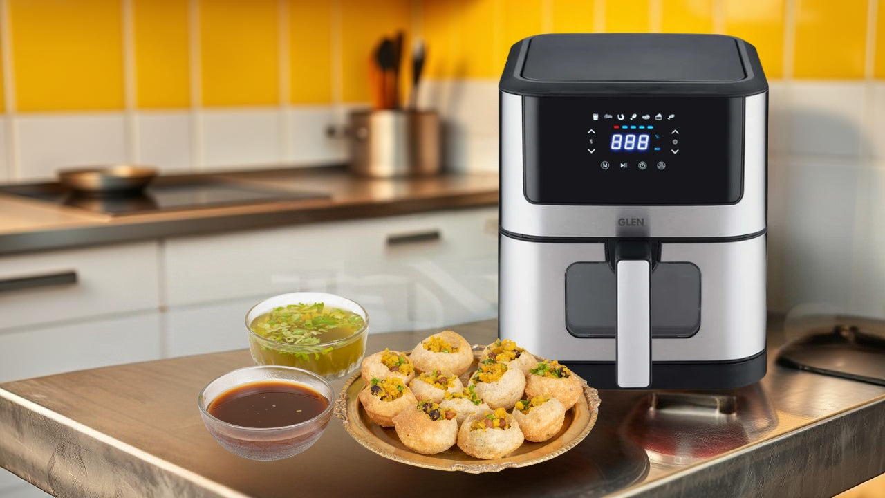 Love Street-Style Pani Puri? Here’s How to Make It Healthier with an Air Fryer