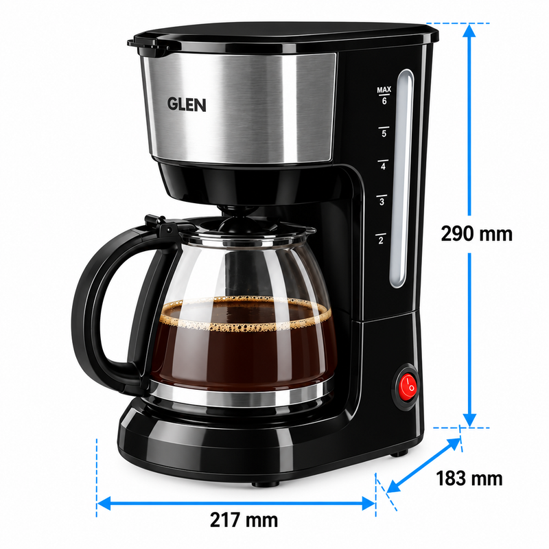 Drip Coffee Maker 750 ML, 600 W (9052CM)