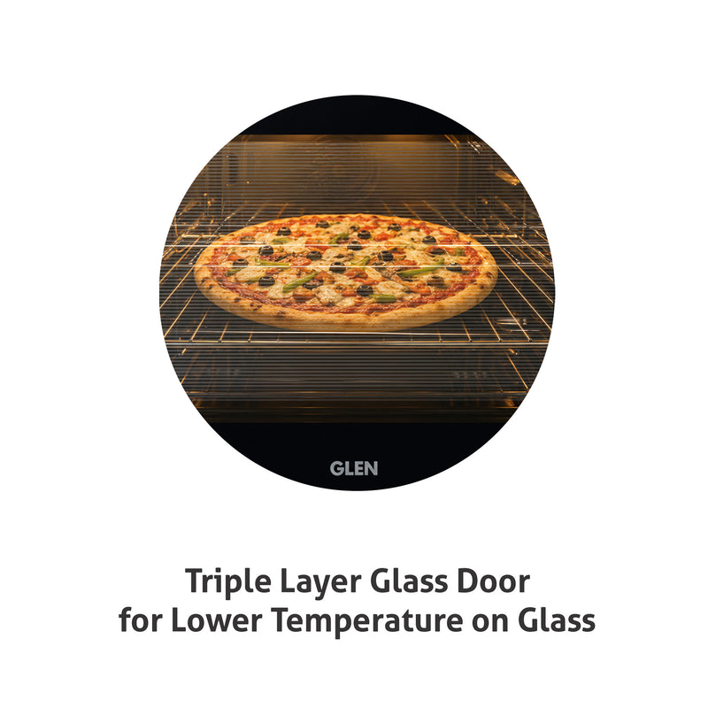 Built in Oven 70Ltr with 4 Functions, Time and Temperature Control (BO656)