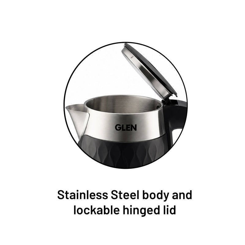 Glen Electric Kettle 9001 Black 1.8L 1500 W