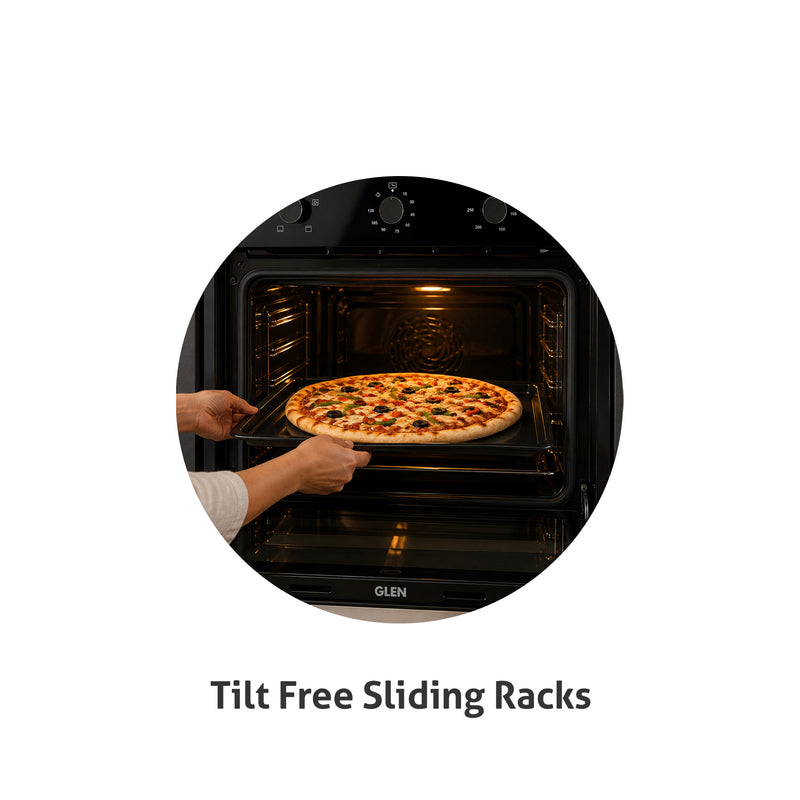 Built in Oven 70Ltr with 4 Functions, Time and Temperature Control (BO656)