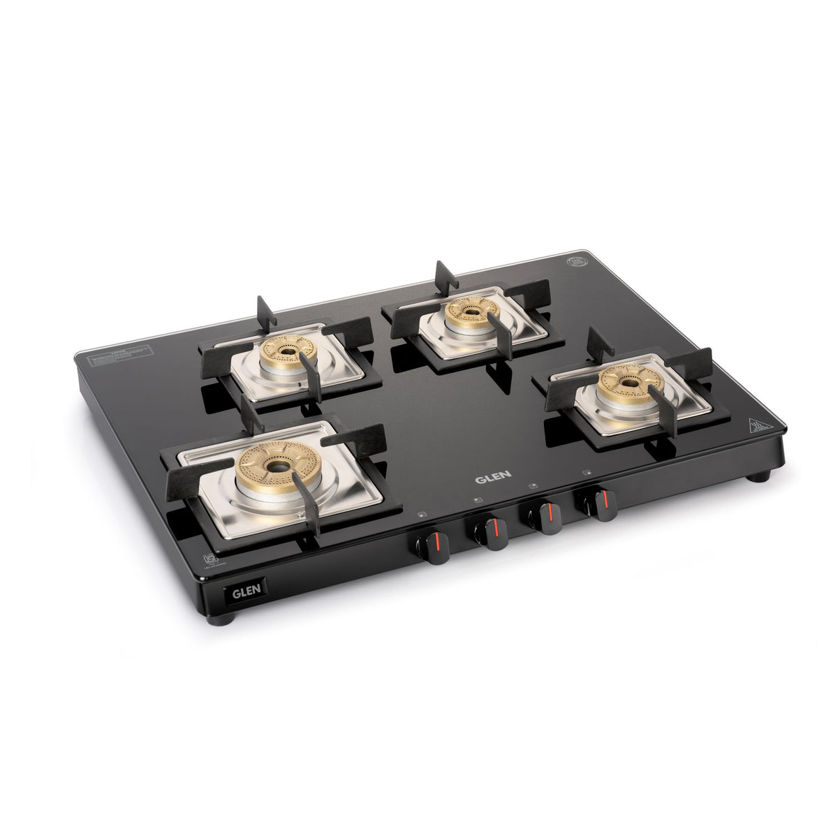 4 Burner Ultra Slim Glass Gas Stove