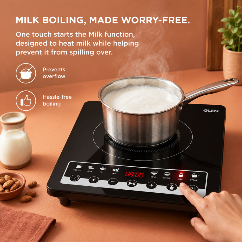 Induction Cooktop with Touch Control 2000W, Digital display with Auto Cut-off - SA 3081 IN