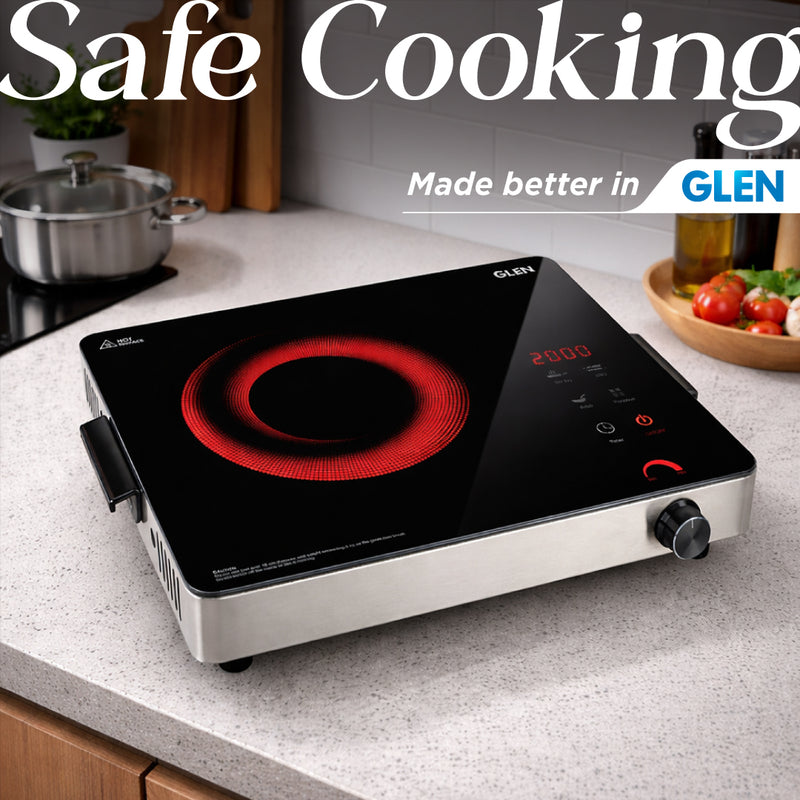 Infrared Stove with 3 Preset Cooking Functions 2200W- SA3074 IR22