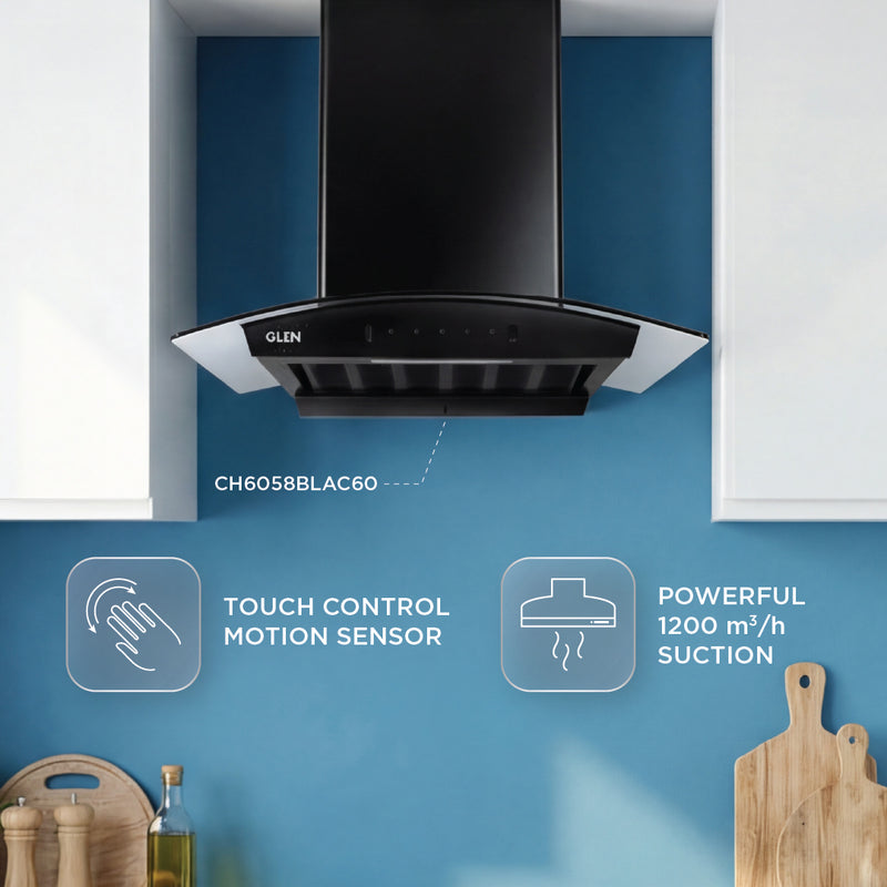 Built-In-Oven (BO-660MRTBL) + Glen Built-in-Microwave (MO-675) + Built In HobTop (BH1064ROHTDB) + Cooker Hood (CH6058BLAC60)