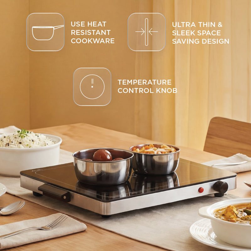 Electric Warmer Plate with Auto Shut Off 300W (SA 3001)