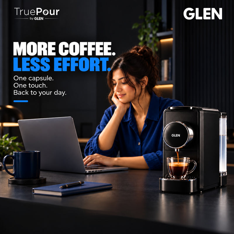 TruePour Capsule Espresso Coffee Machine (SA-9053CECM)
