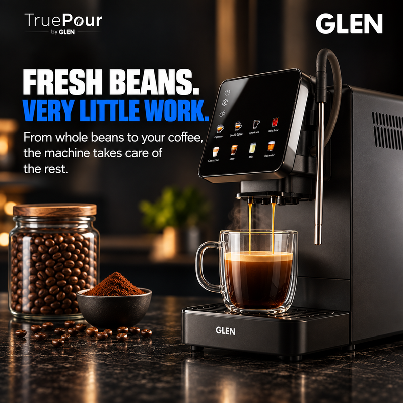 TruePour Bean-to-Cup Touch Coffee Machine (SA-9056B2CCM)