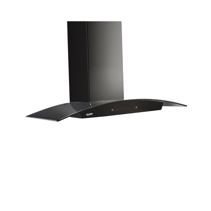 Side view-2 of Auto Clean Curved Glass Filterless Kitchen Chimney