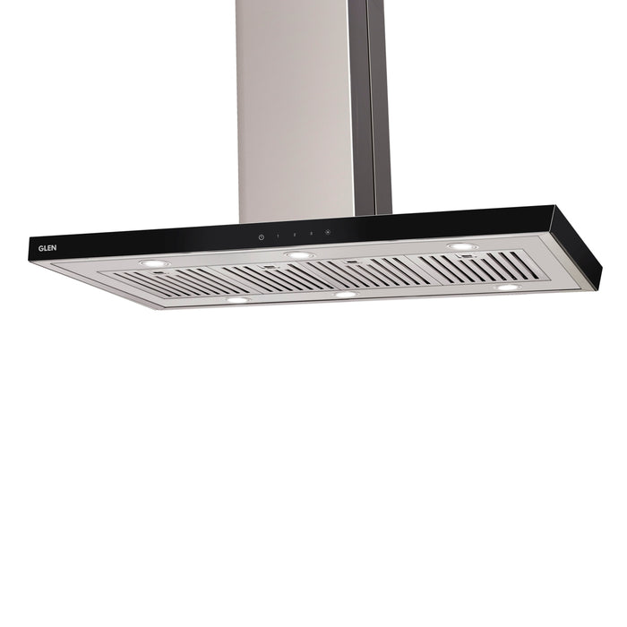 Island Kitchen Chimney Touch Control Italian Motor Baffle filters 90/120cm 1250 m3/h (CH6052TSISBF)