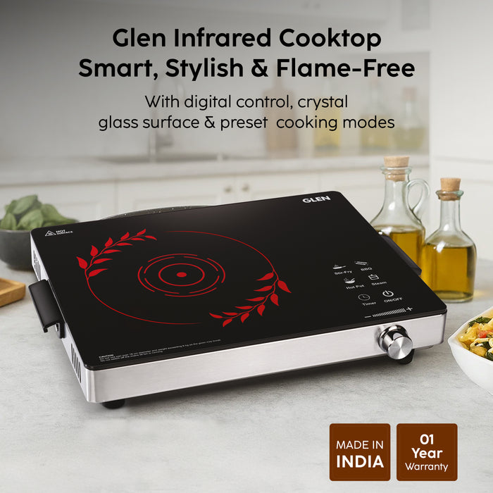 Infrared Cooking Stove with 4 Preset Cooking Functions 2200W - SA-3077IR