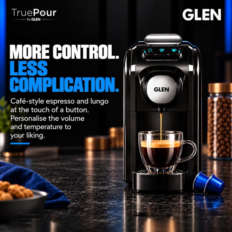 TruePour Capsule Espresso Coffee Machine (SA-9054CECM)