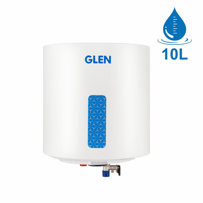 Storage Water Heater 8 Bar Pressure Incoloy Element and Polymer Coated Tank, Temperature Setting Knob - 10/15/25 Litre (WH-7058VWH)