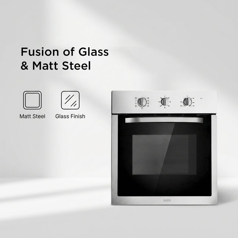 Built in Oven with Turbo Fan 59Ltr. with 9 Multi-functions (BO-607T)
