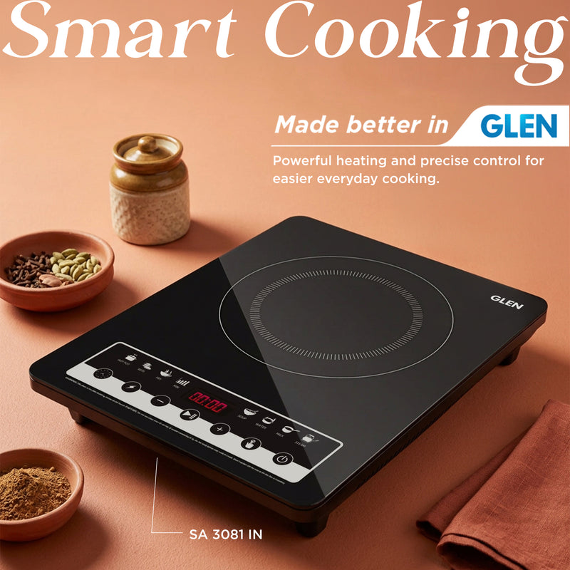 Induction Cooktop with Touch Control 2000W, Digital display with Auto Cut-off - SA 3081 IN