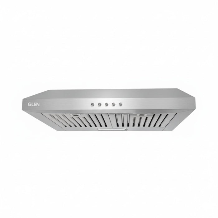 Straight Line Kitchen Chimney with Push Button Control, Baffle filters 60cm 1000 m3/h -Silver (6000 DX SS)