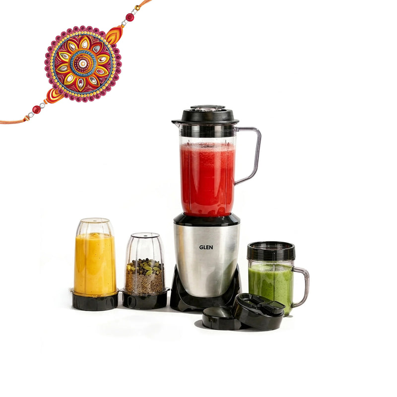 Nutri Blender Pro Mixer Grinder 900W | 4 Unbreakable Jars (2000ml + 1000ml + 800ml + Mug) | 3 SS Blades | Smoothie Maker Masala Grinder - SA4048UTPLUS