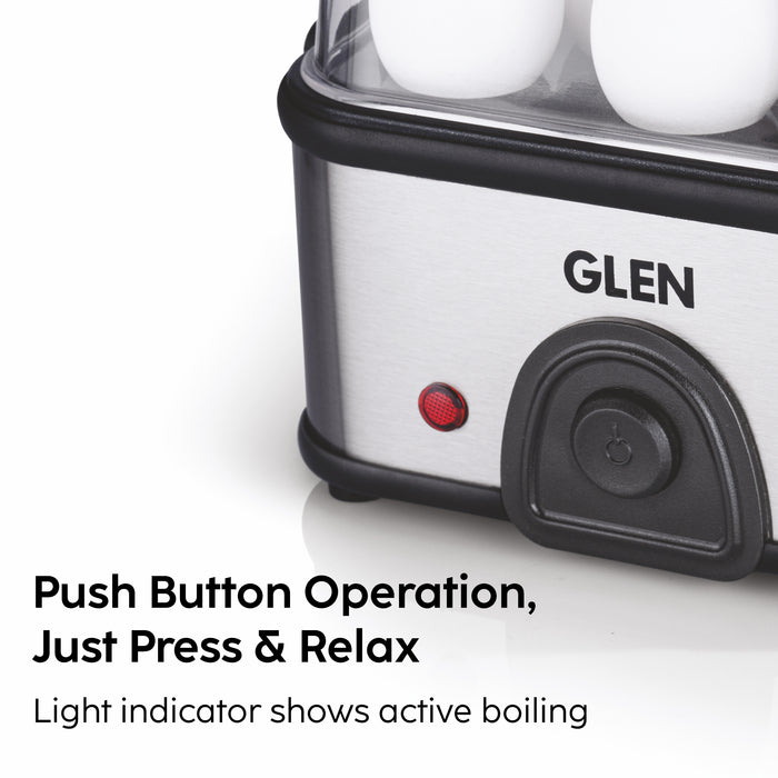 Egg Boiler Steamer Plus Boils Upto 16 Eggs Auto shut Off, Push Button Start, 350W (SA3036EBSPLUS)
