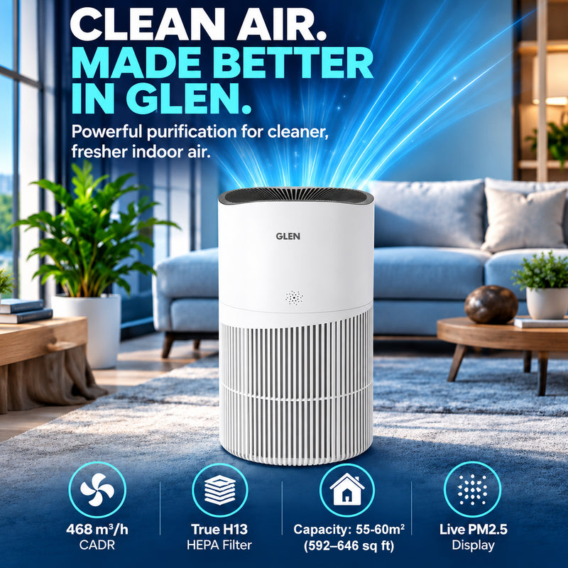 HEPA H13 Air Purifier for Large Rooms with UV LED & PM2.5 Display (SA-6035AP)