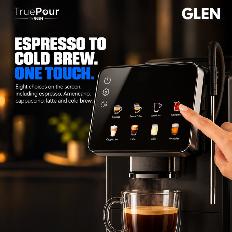 TruePour Bean-to-Cup Touch Coffee Machine (SA-9056B2CCM)
