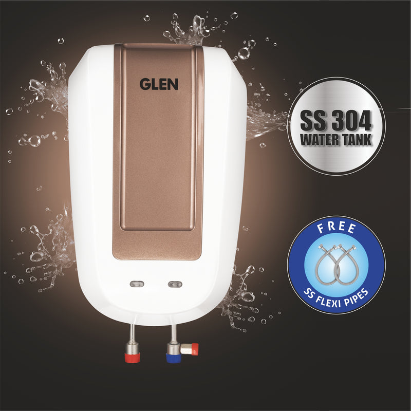 Instant Water Heater 5.5 Litre 3000W, 6.5 Bar Pressure, Stainless Steel 304 Water Tank, ISI (WH-7050INWH5L3K)