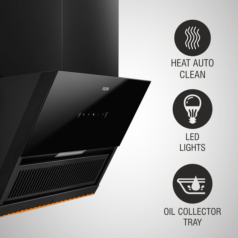 Amazing features of Auto Clean Glass Filterless Chimney
