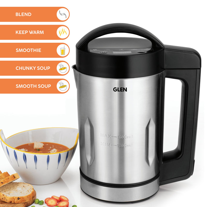 Automatic Soup Maker, 1.6 Litres, Automatic Blending & Heating, 5 Preset Cooking Functions 1040W (SA-3003SM)