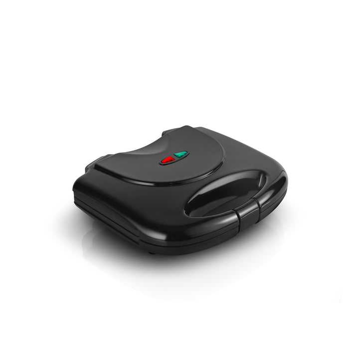 Electric Sandwich Maker with Non-Stick Coating Plates 750W - Black (SA-3021SW)