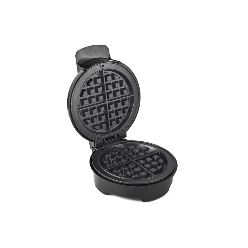 Electric Waffle Maker with Non-Stick Coating Plates 750W - Black (SA-3026WMB)