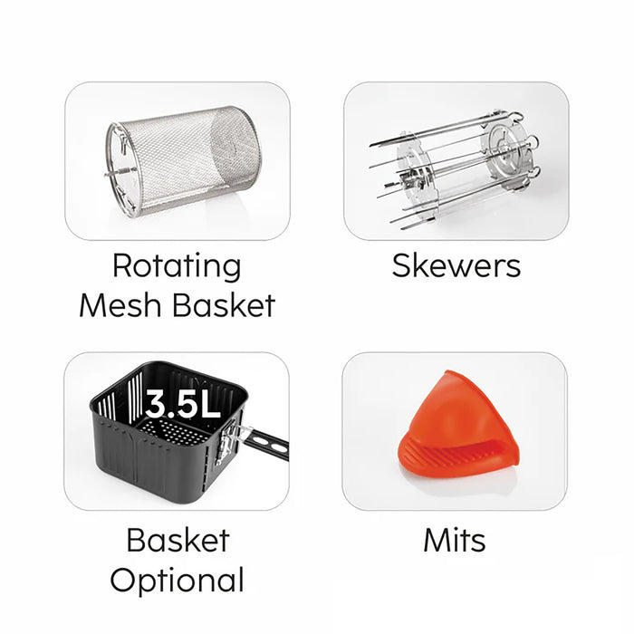 2000W Digital air fryer accessories 