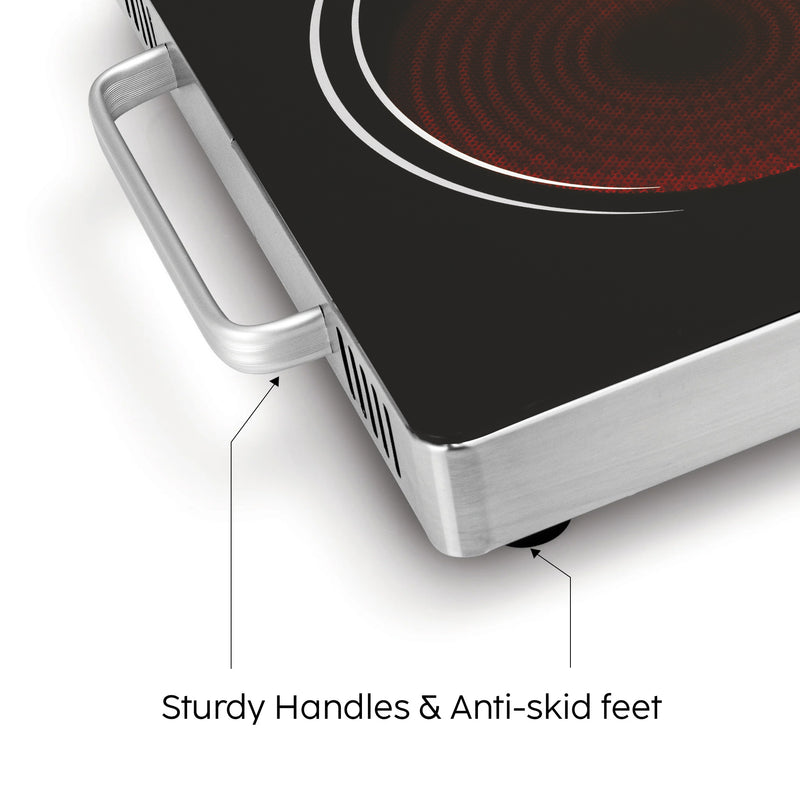 Infrared Stove with 3 Preset Cooking Functions 2200W- SA-3072IR