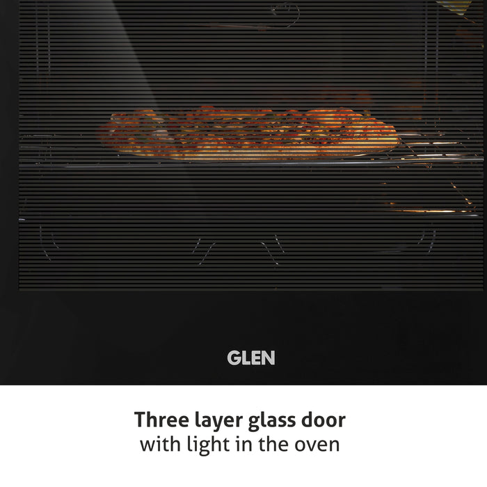 Built in Oven Air Fryer 60Ltr with Convection Fan and 3 Control Knobs (BO662AF)