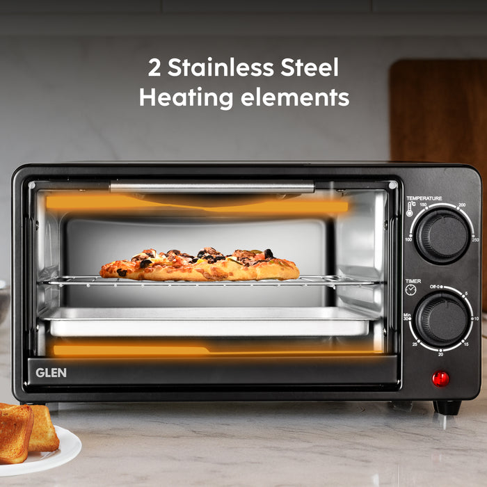 Oven Toaster 9 Litre 800W SS Heating Elements 30 Minute Timer - Black (SA5009E)