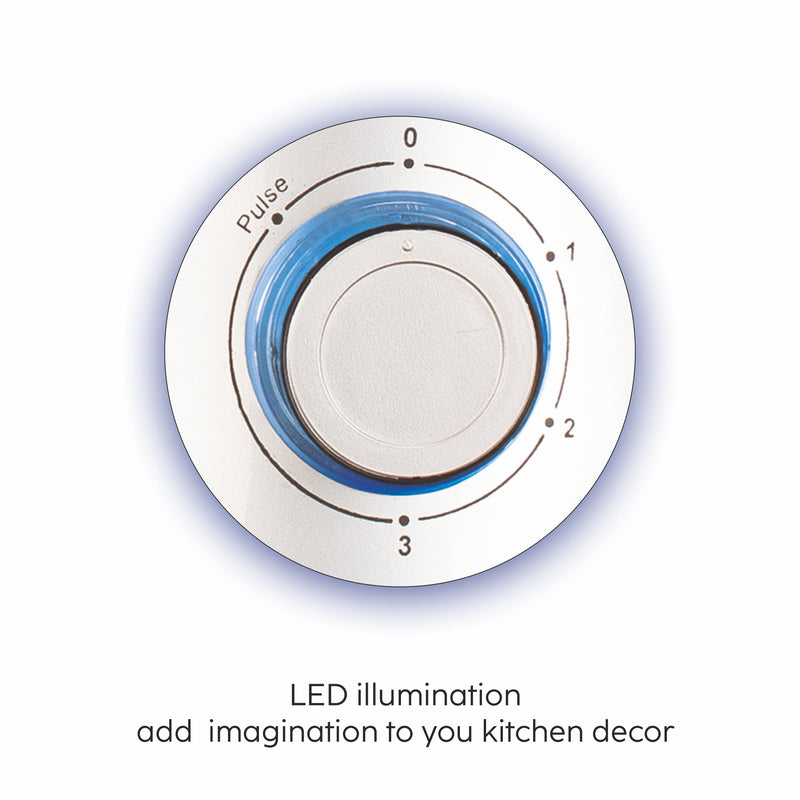 Ultra Tuff Mixer Grinder 1000W with 3 Stainless Steel Jars (SA4031J3)