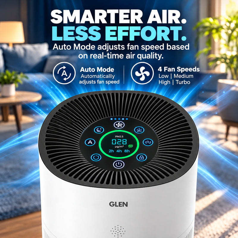 HEPA H13 Air Purifier for Large Rooms with UV LED & PM2.5 Display (SA-6035AP)
