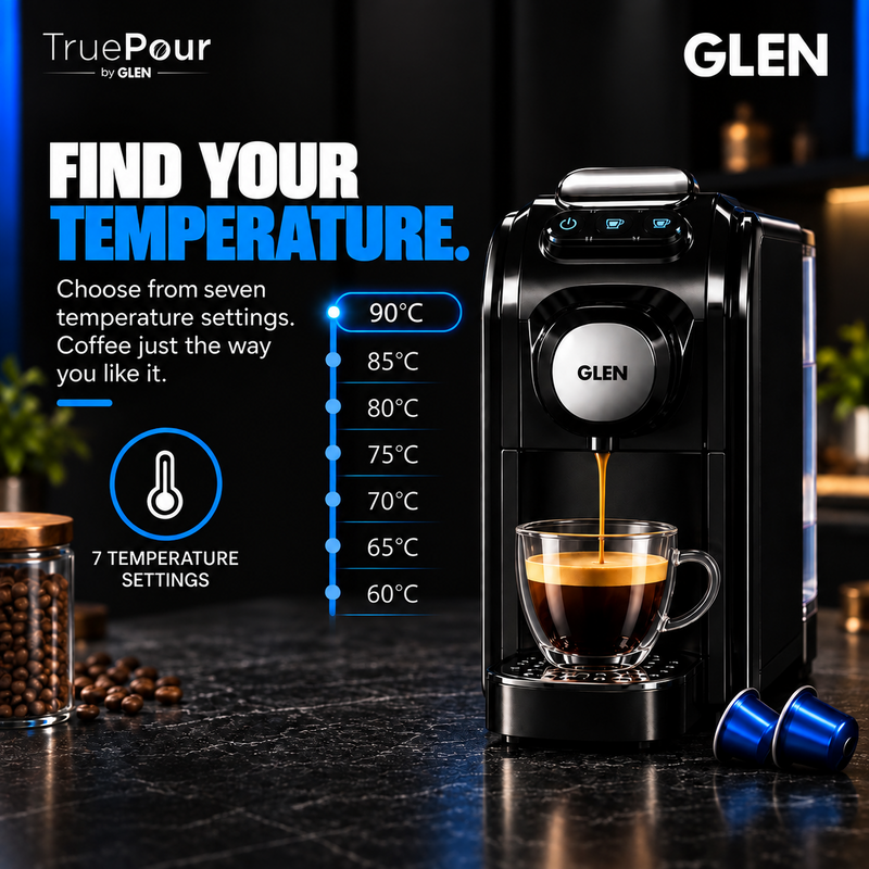 TruePour Capsule Espresso Coffee Machine (SA-9054CECM)