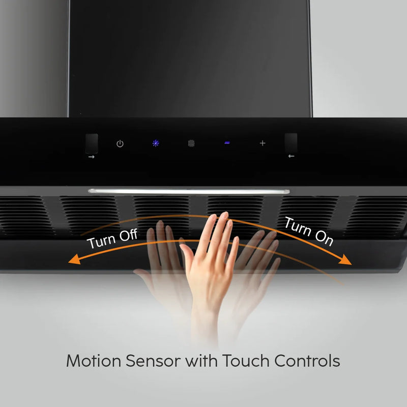 Chimney Hood 6021 Auto Clean 60 Black