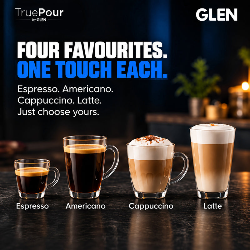 TruePour Capsule Espresso Touch Coffee Machine (SA-9055CECCM)